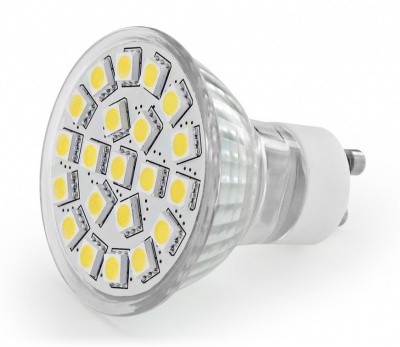 Светодиодная лампа SVK Led GU10 4W 220V Glass