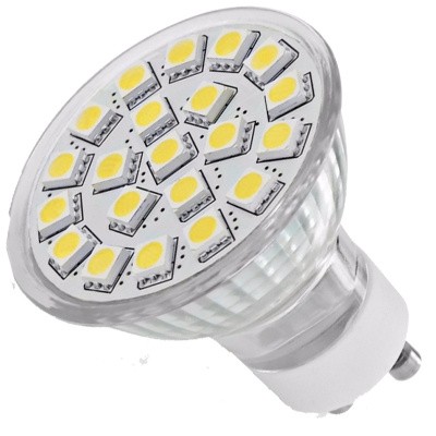 Светодиодная лампа SVK Led GU10 4W 220V Glass